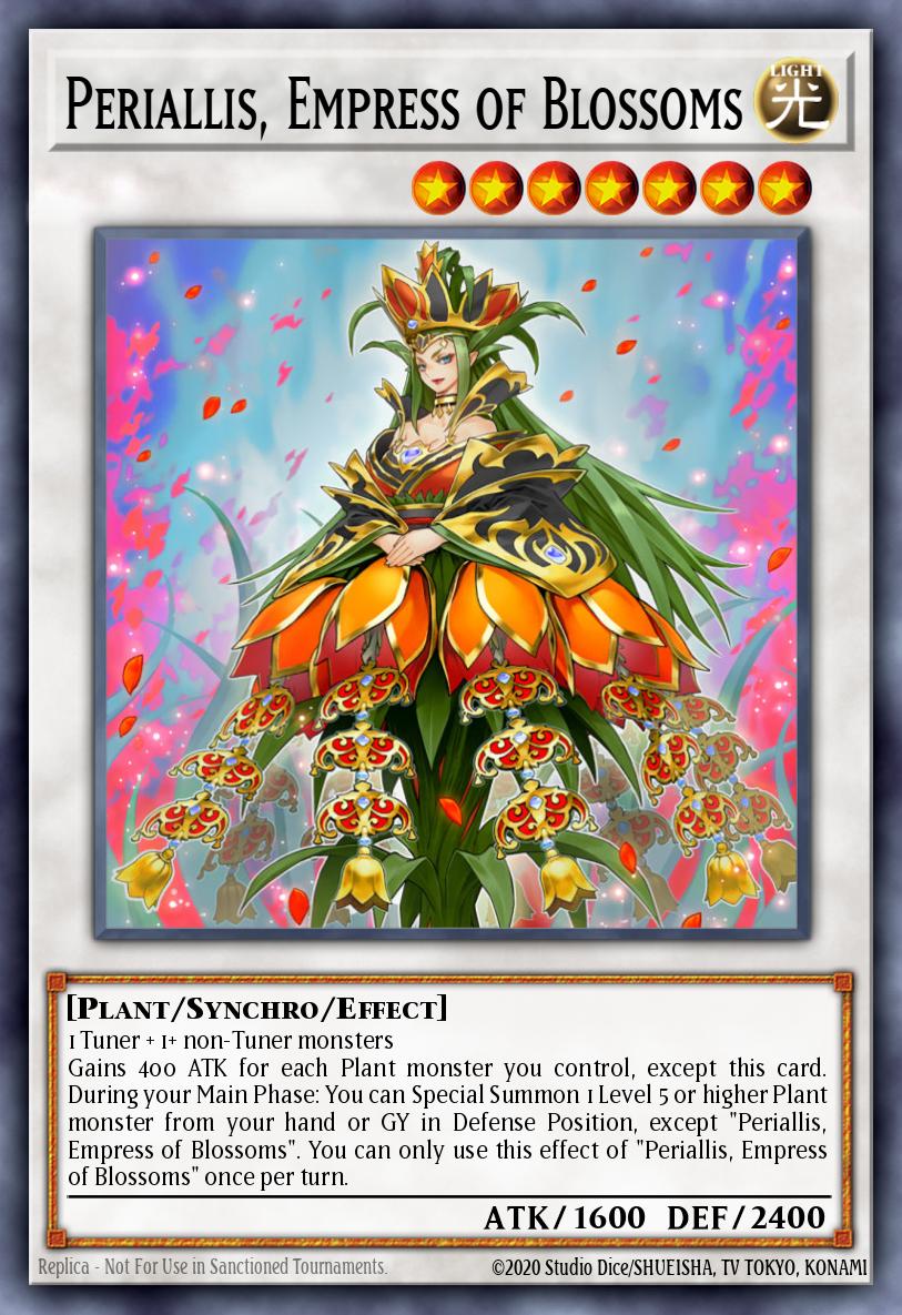 Periallis, Empress of Blossoms Yu-Gi-Oh card