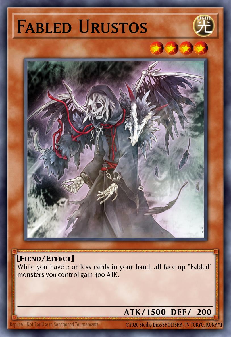 Fabled Urustos Yu-Gi-Oh card