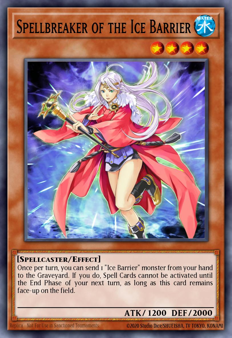 Spellbreaker of the Ice Barrier Yu-Gi-Oh card