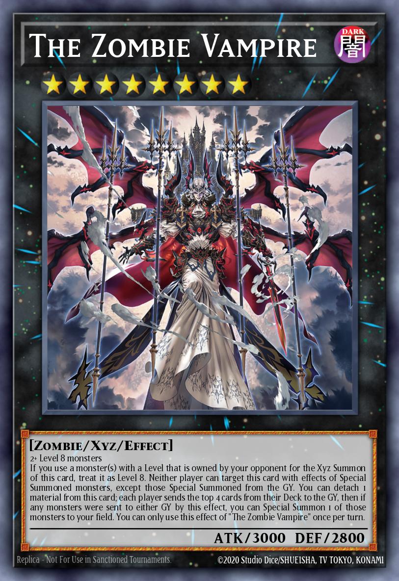 The Zombie Vampire Yu-Gi-Oh card