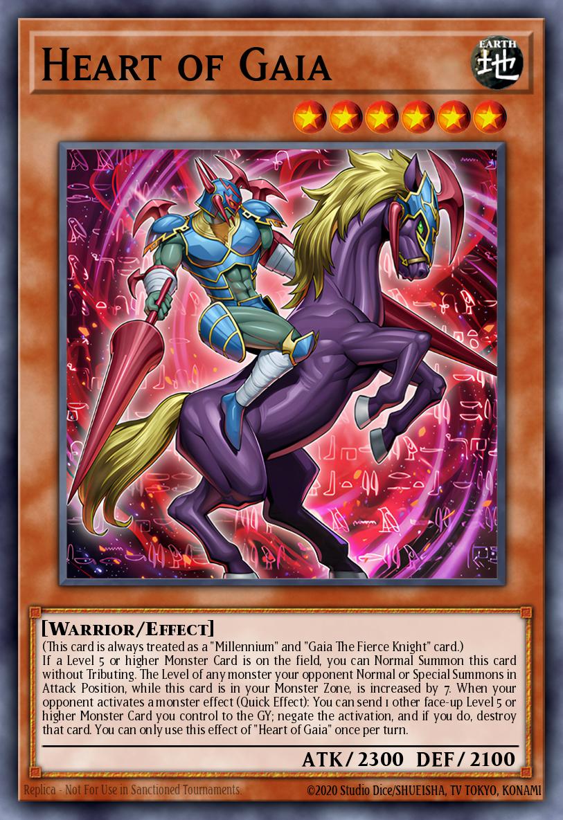 Heart of Gaia Yu-Gi-Oh card