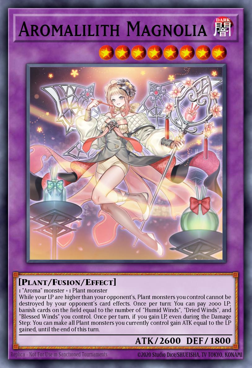 Aromalilith Magnolia Yu-Gi-Oh card