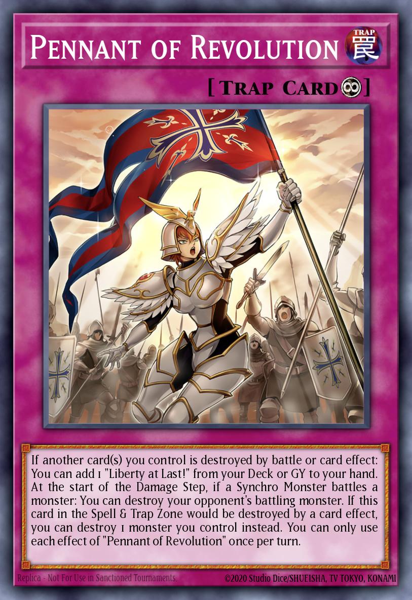 Pennant of Revolution Yu-Gi-Oh card