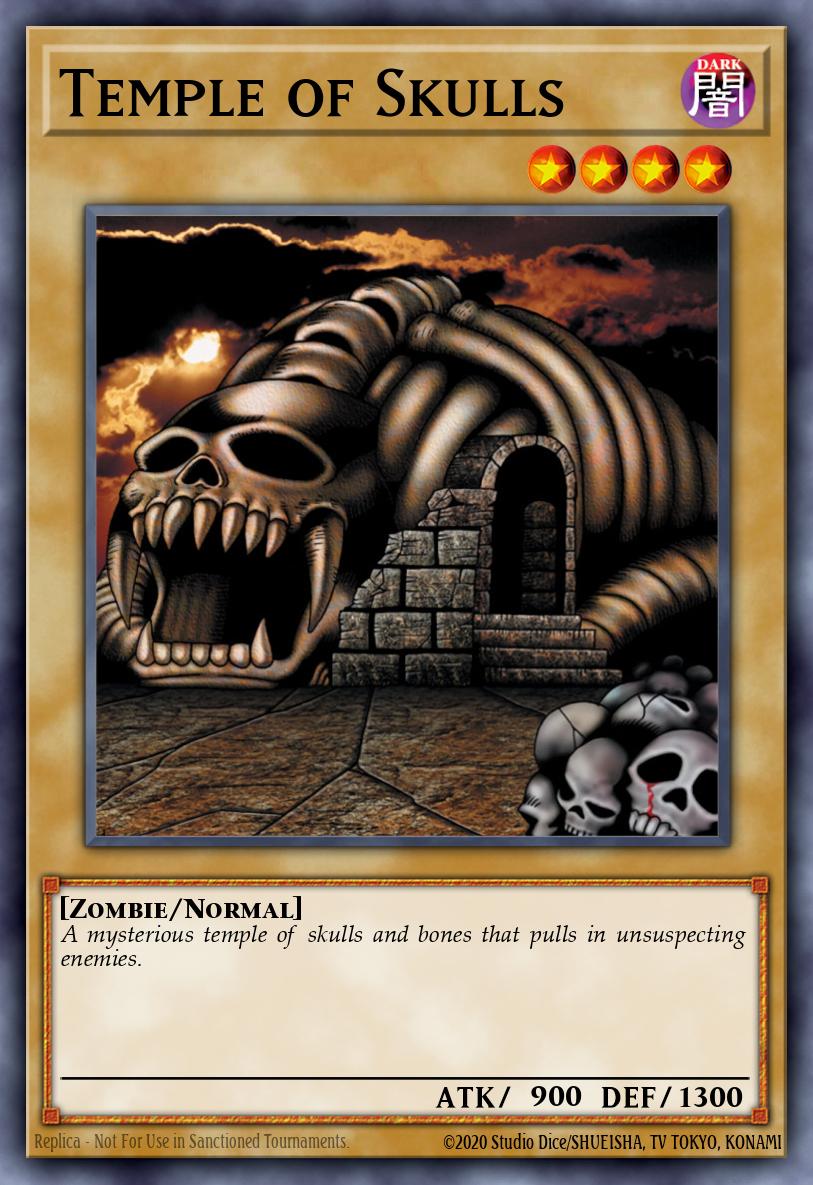 Temple of Skulls Yu-Gi-Oh card