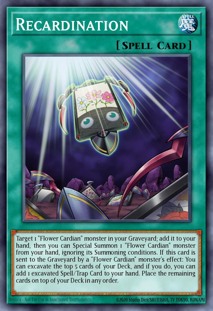 Recardination Yu-Gi-Oh card