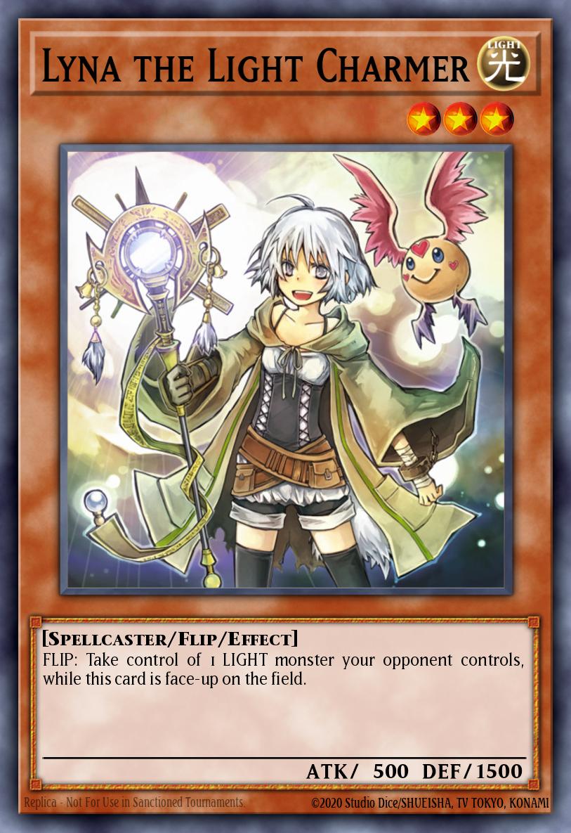 Lyna the Light Charmer Yu-Gi-Oh card