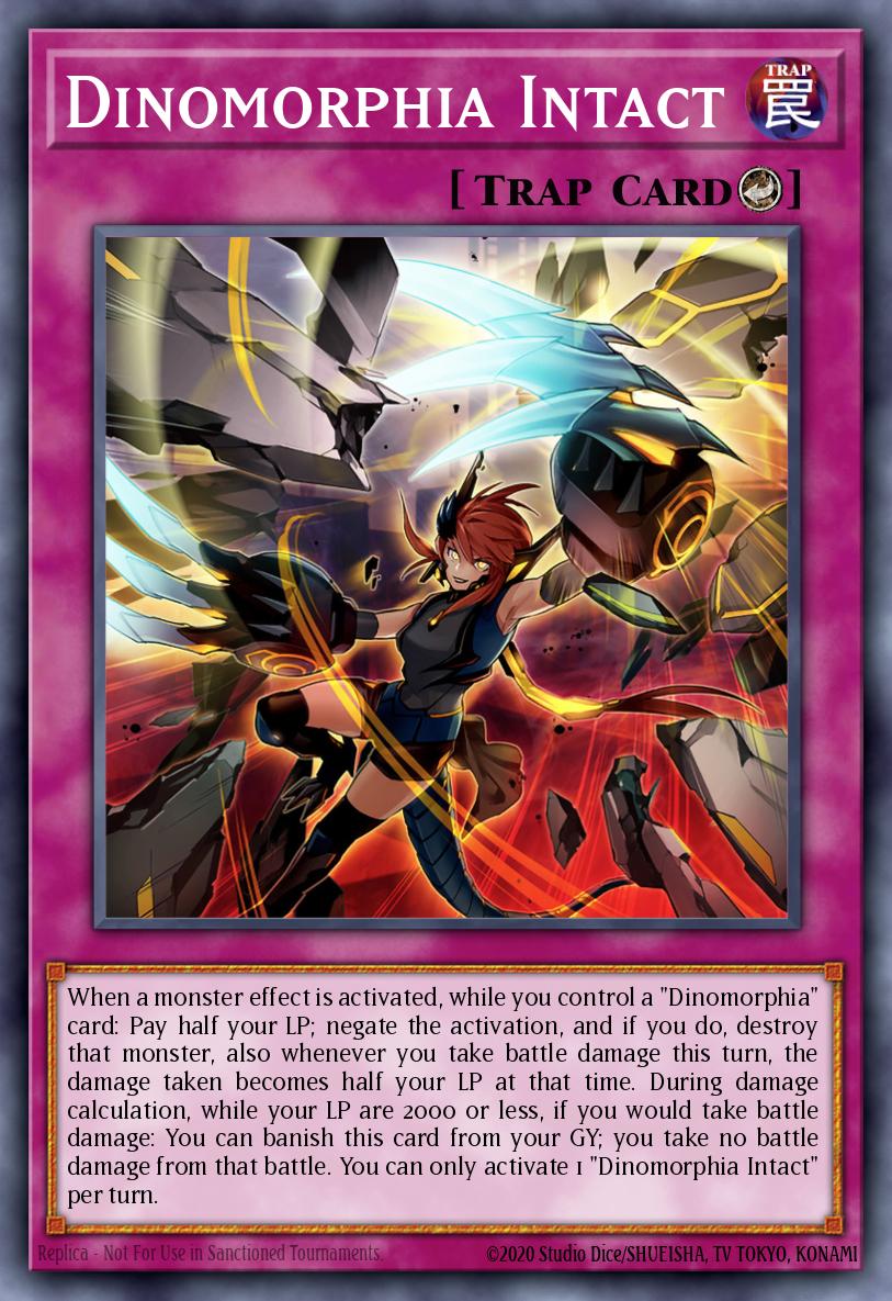 Dinomorphia Intact Yu-Gi-Oh card
