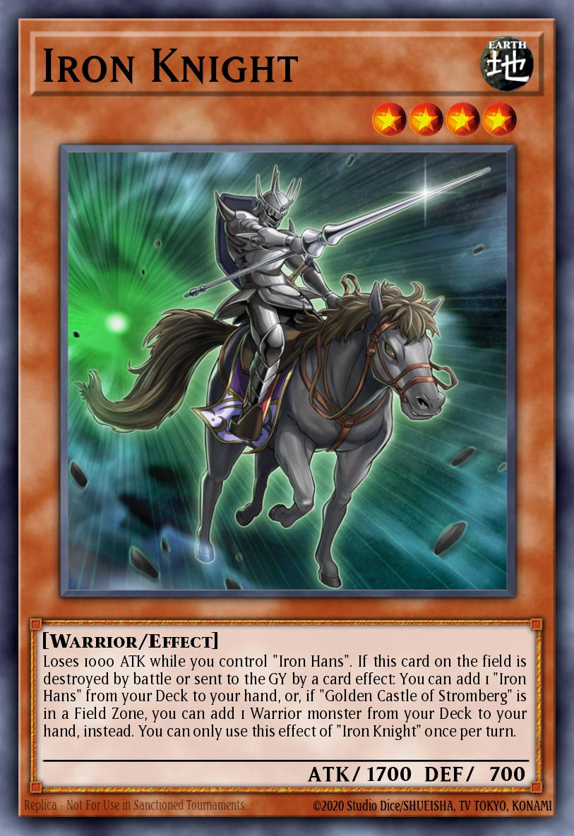 Iron Knight Yu-Gi-Oh card