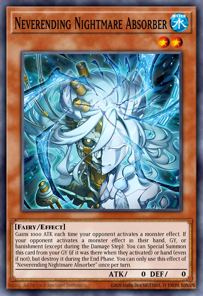 Neverending Nightmare Absorber Yu-Gi-Oh card