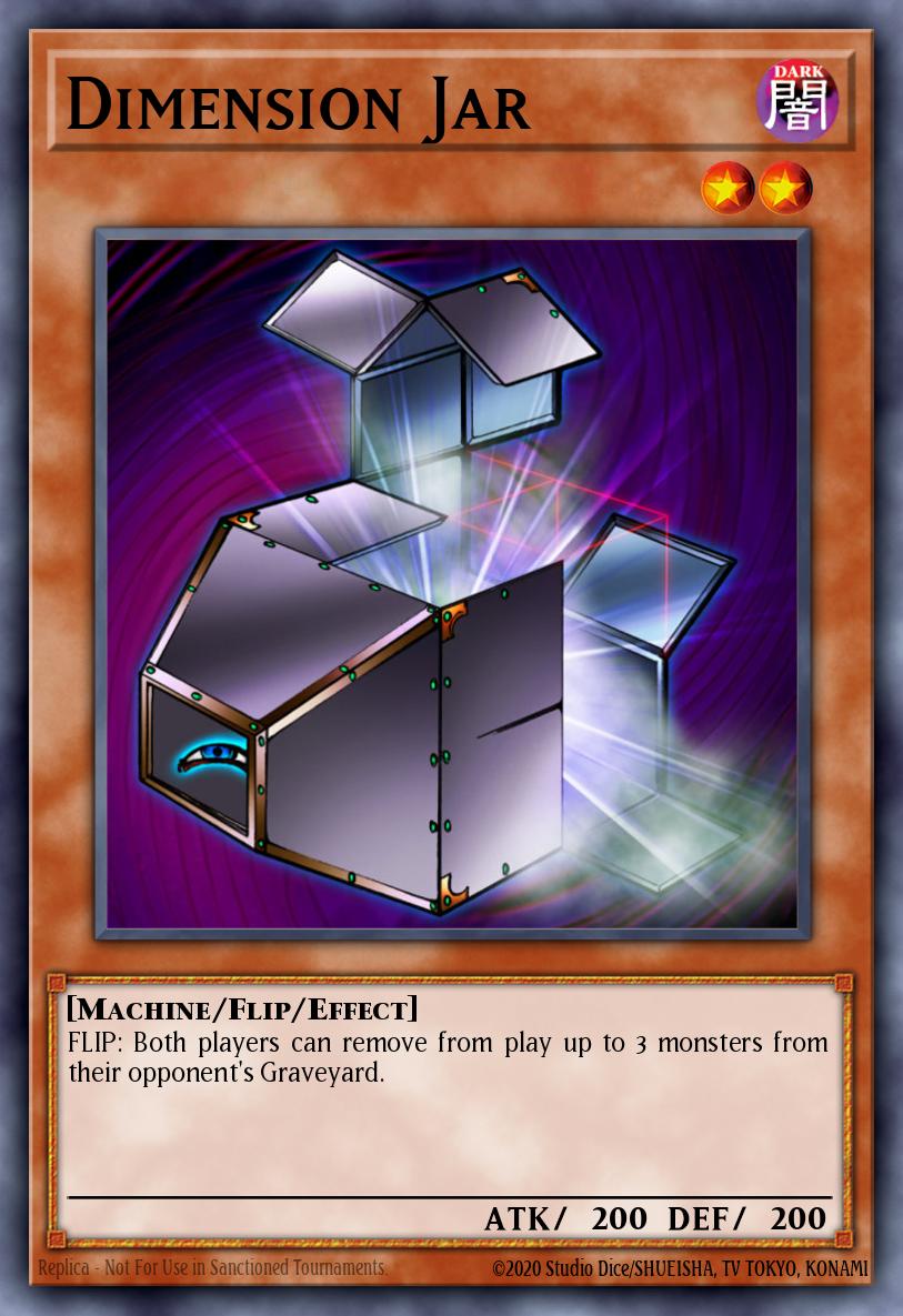 Dimension Jar Yu-Gi-Oh card