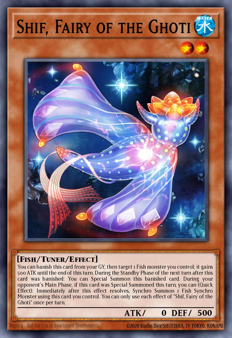 Shif, Fairy of the Ghoti Yu-Gi-Oh card
