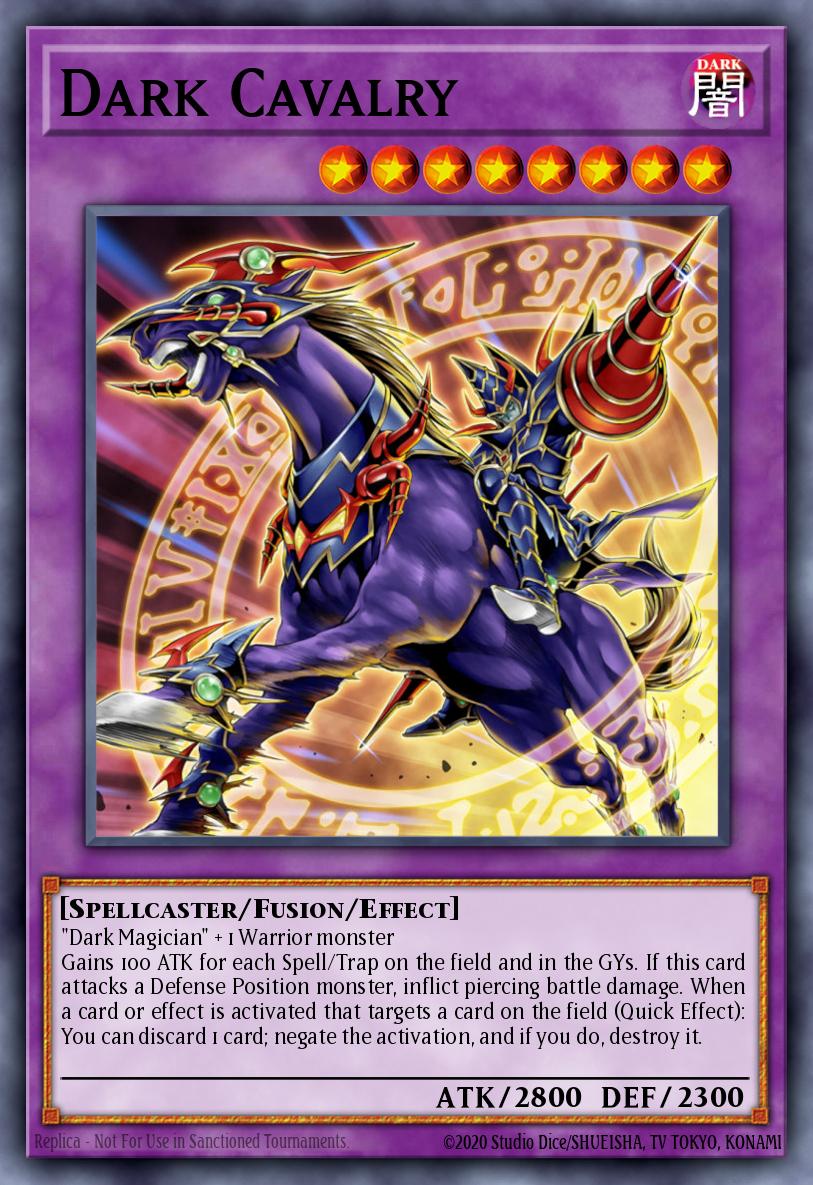 Dark Cavalry Yu-Gi-Oh card