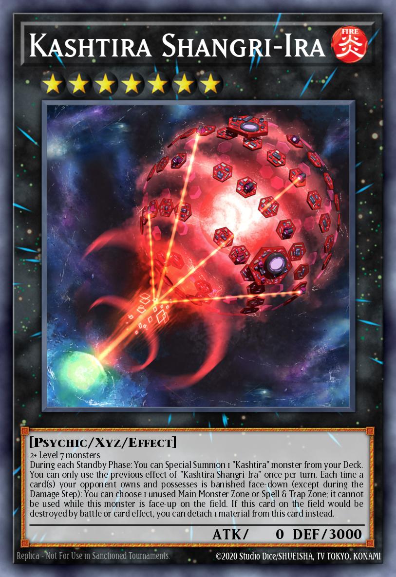 Kashtira Shangri-Ira Yu-Gi-Oh card