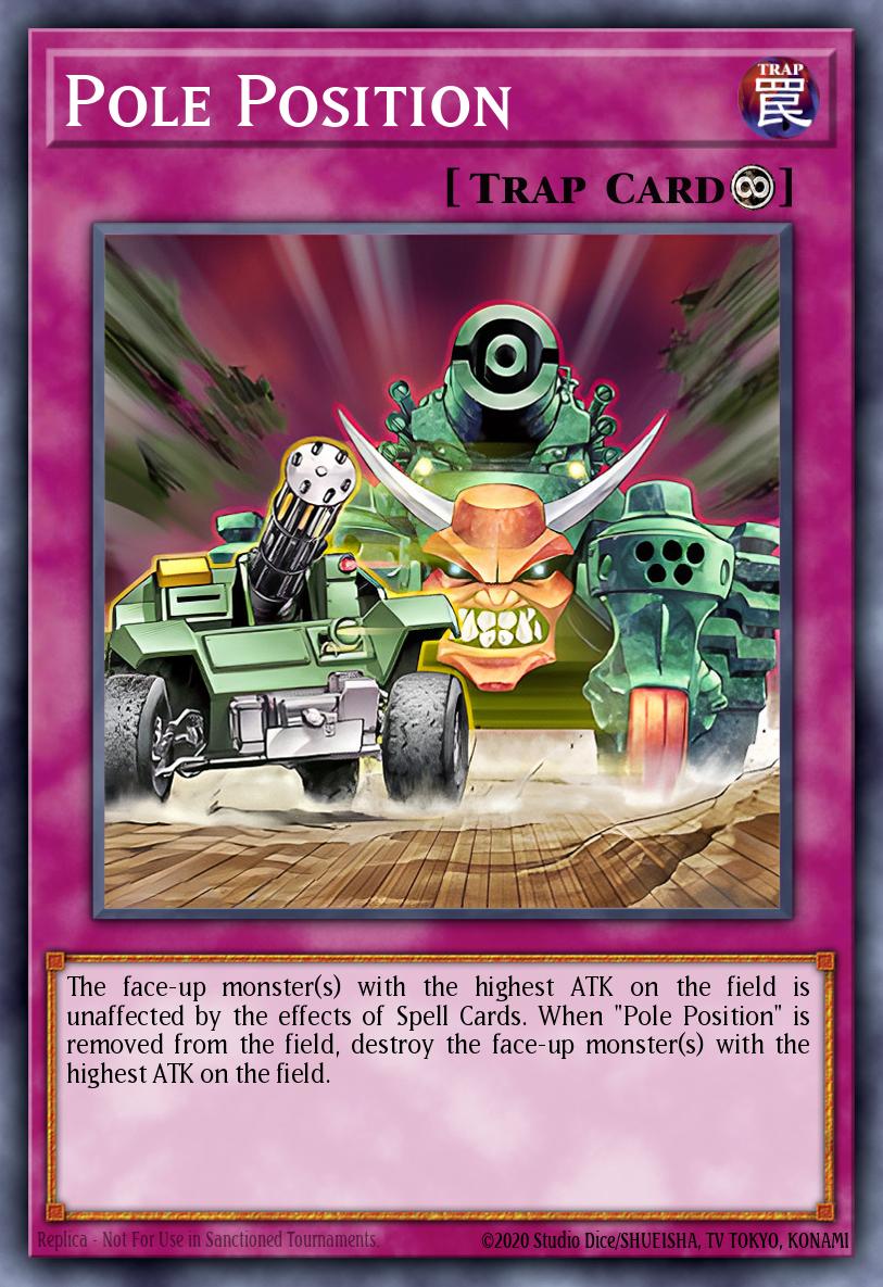 Pole Position Yu-Gi-Oh card