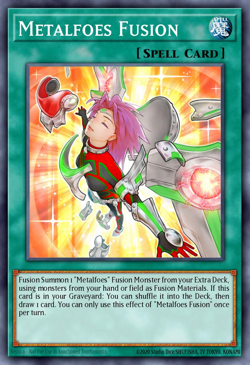 Metalfoes Fusion Yu-Gi-Oh card