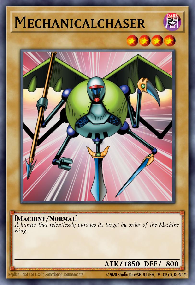 Mechanicalchaser Yu-Gi-Oh card