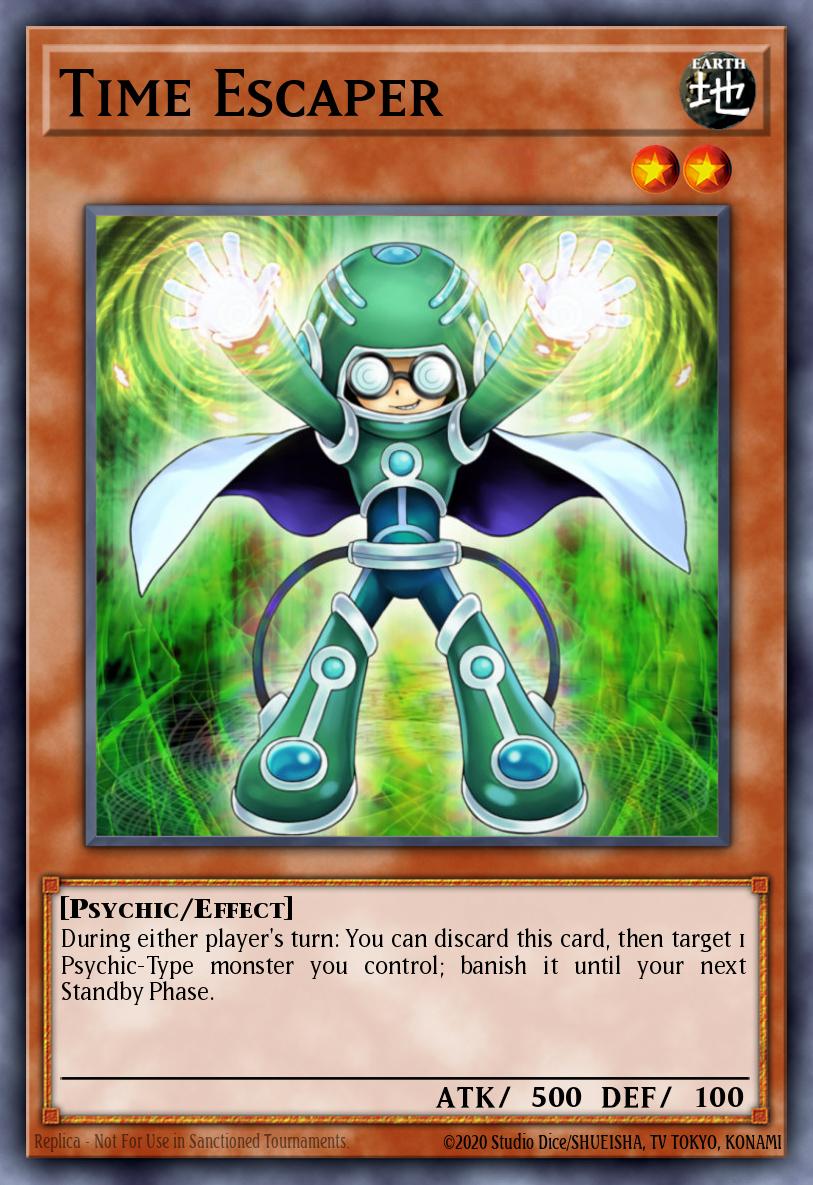 Time Escaper Yu-Gi-Oh card