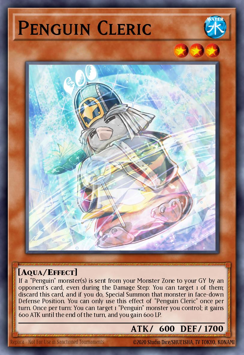 Penguin Cleric Yu-Gi-Oh card