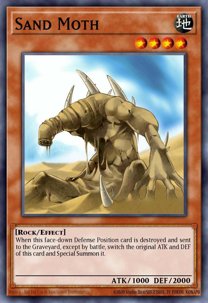 Sand Moth Yu-Gi-Oh card