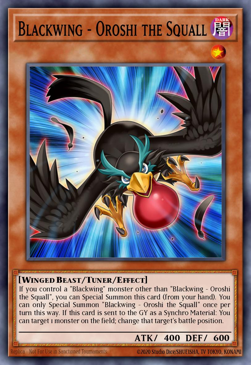 Blackwing - Oroshi the Squall Yu-Gi-Oh card