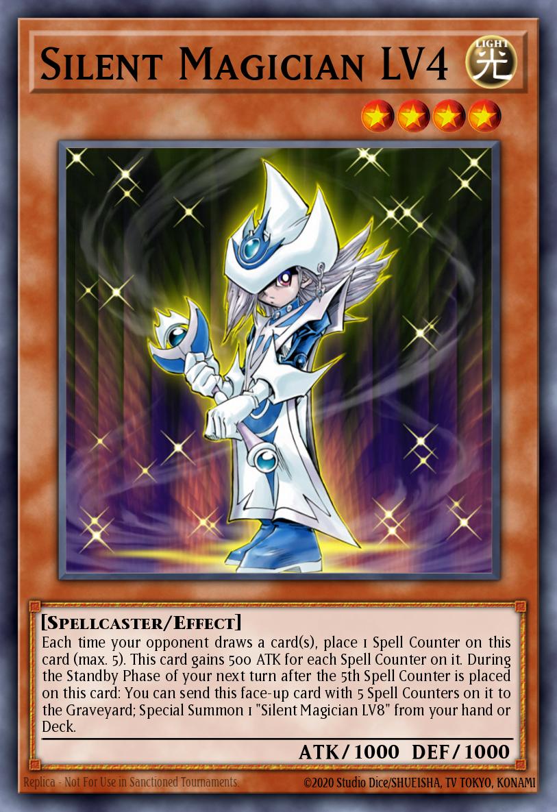 Silent Magician LV4 Yu-Gi-Oh card