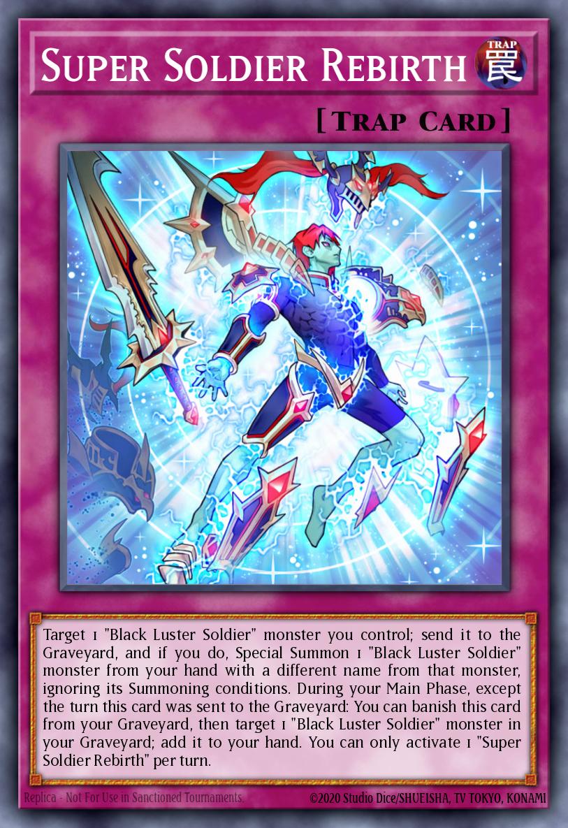 Super Soldier Rebirth Yu-Gi-Oh card