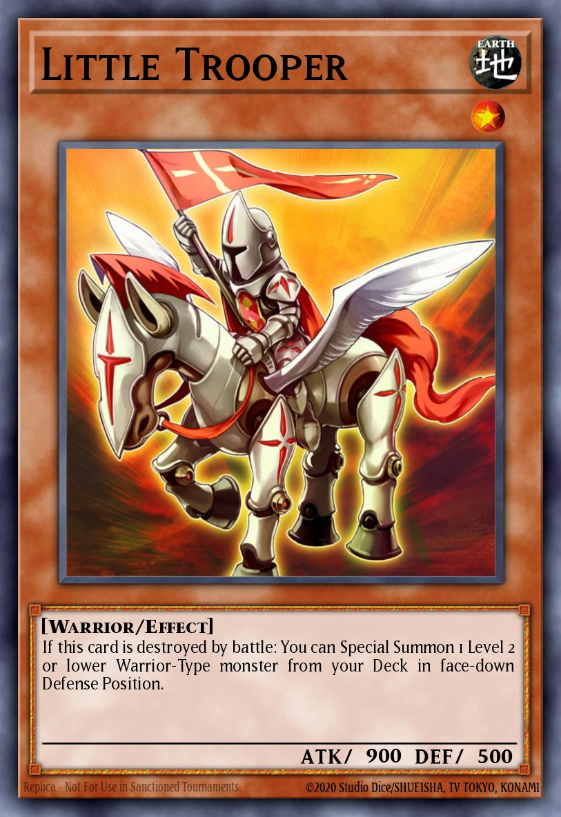 Little Trooper Yu-Gi-Oh card