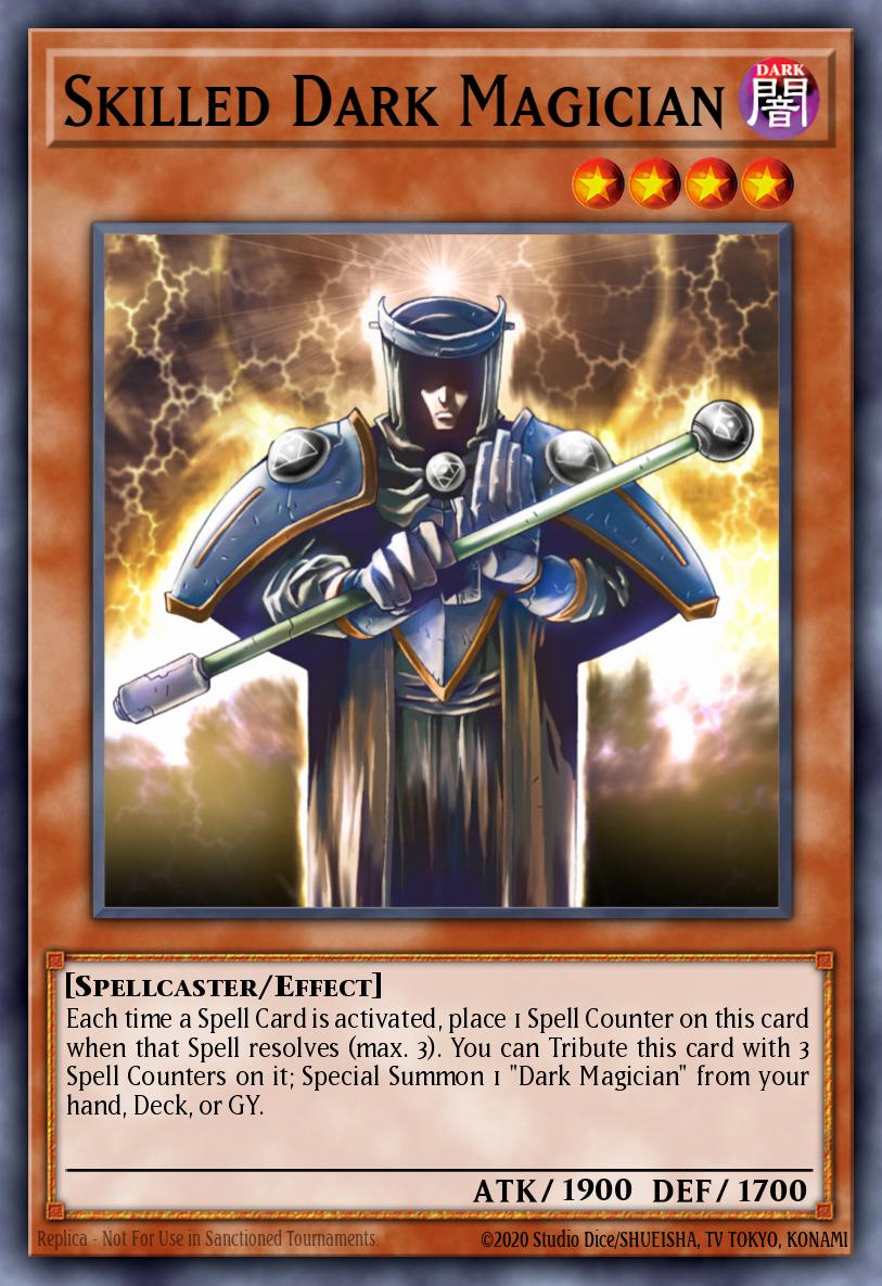 Skilled Dark Magician Yu-Gi-Oh card