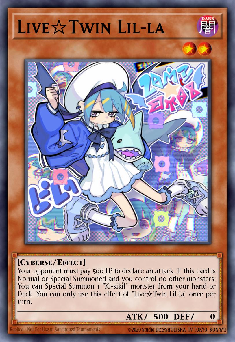 Live☆Twin Lil-la Yu-Gi-Oh card