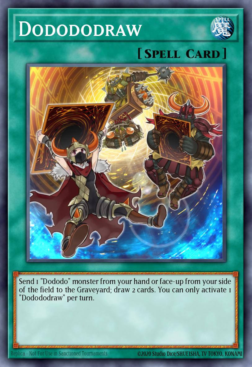Dodododraw Yu-Gi-Oh card