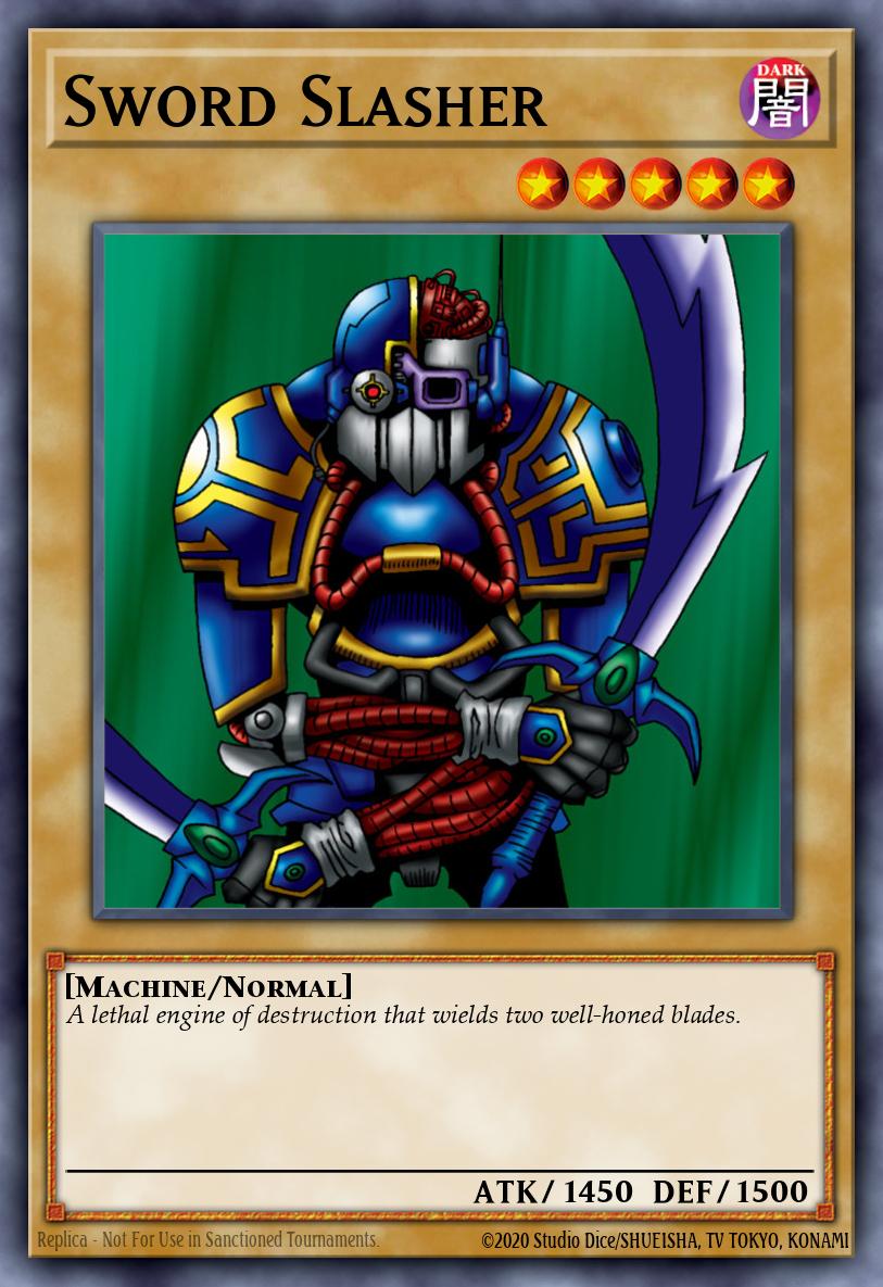 Sword Slasher Yu-Gi-Oh card