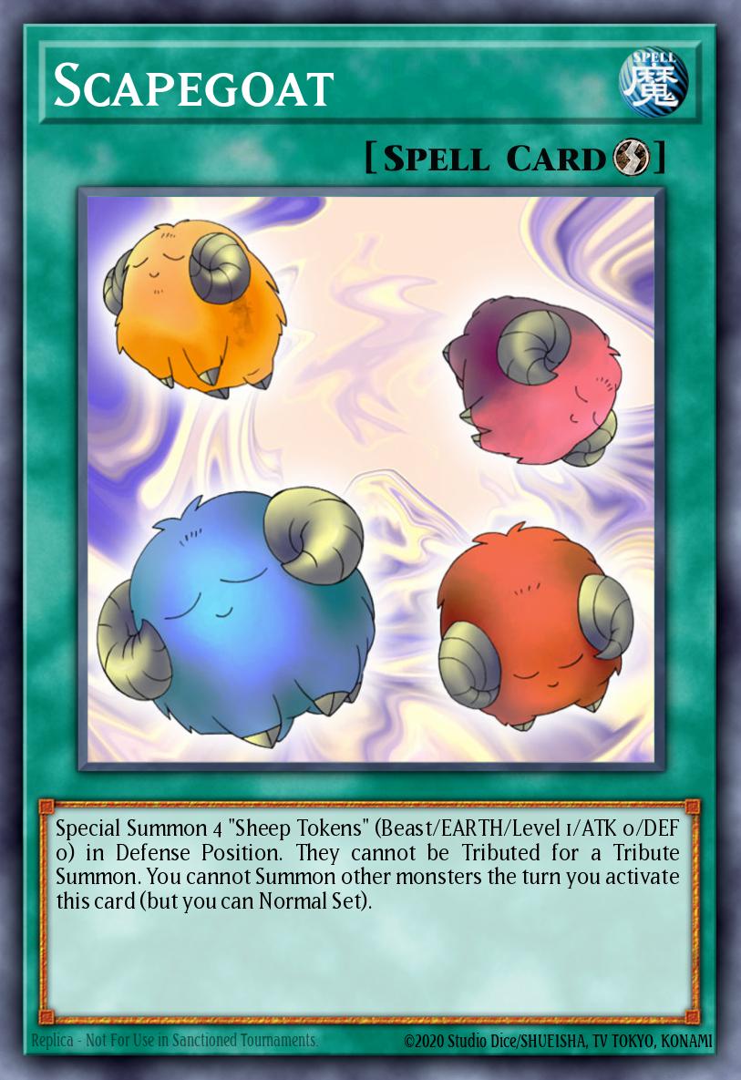 Scapegoat Yu-Gi-Oh card