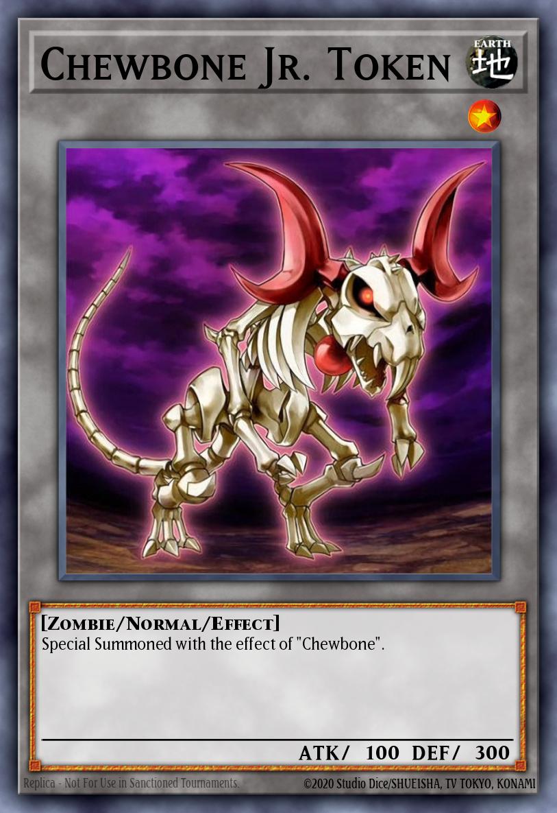 Chewbone Jr. Token Yu-Gi-Oh card