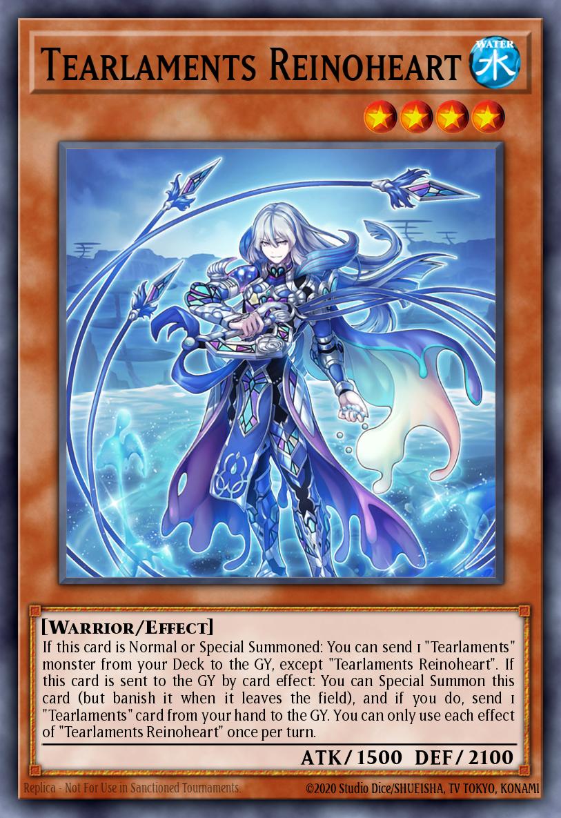 Tearlaments Reinoheart Yu-Gi-Oh card