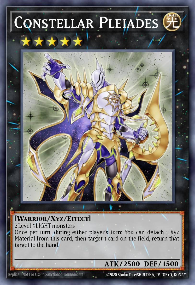 Constellar Pleiades Yu-Gi-Oh card