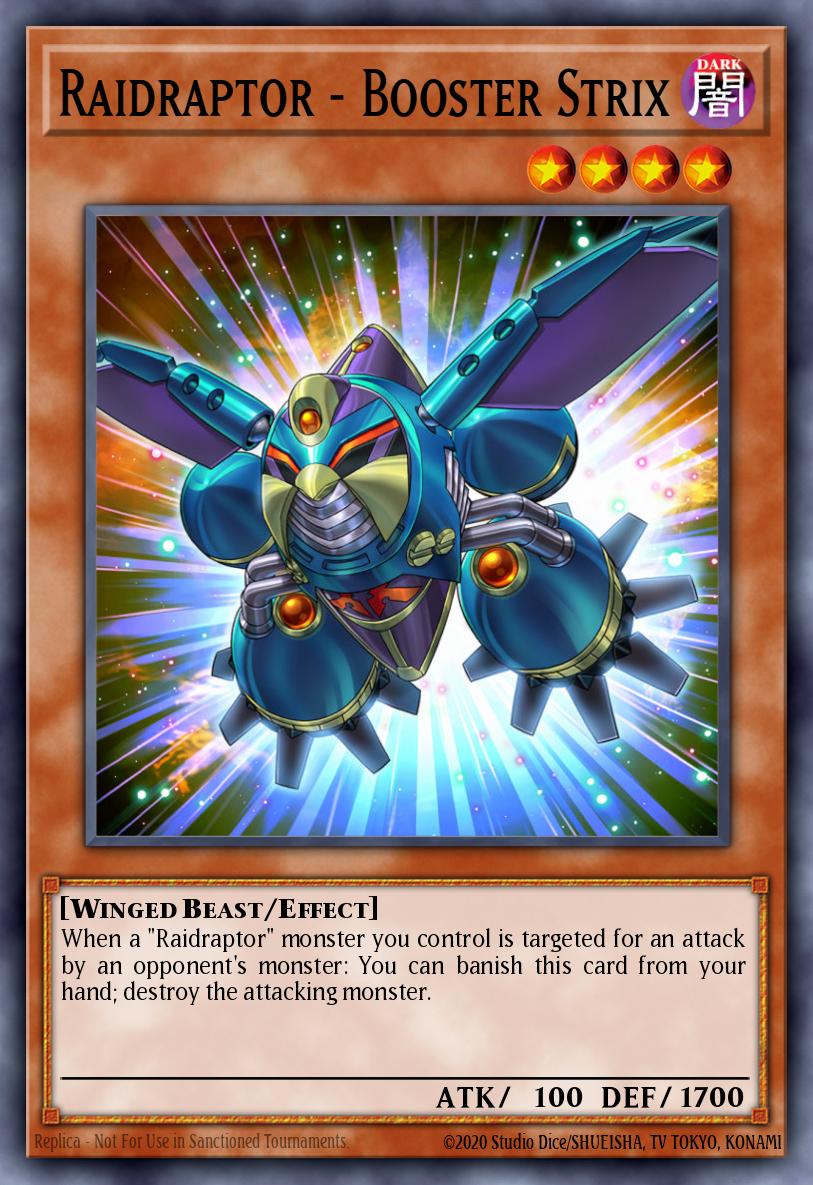 Raidraptor - Booster Strix Yu-Gi-Oh card