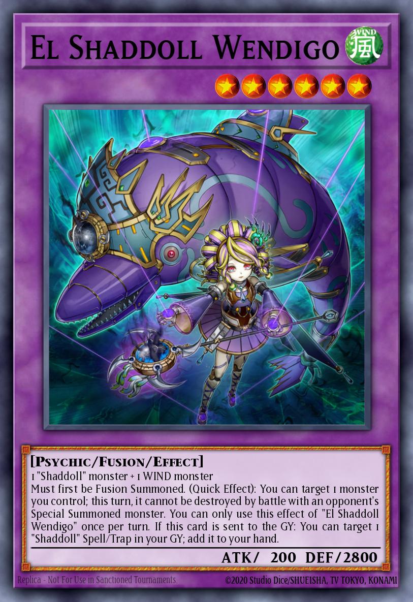 El Shaddoll Wendigo Yu-Gi-Oh card