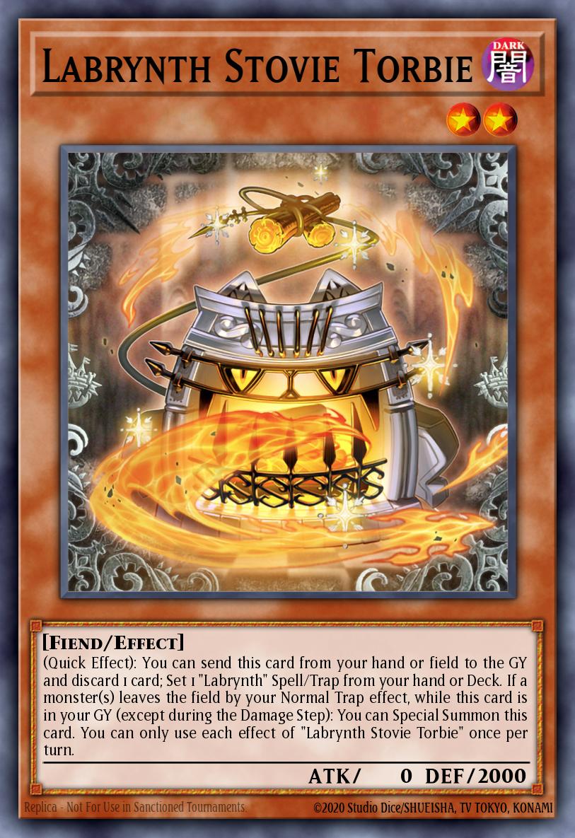 Labrynth Stovie Torbie Yu-Gi-Oh card
