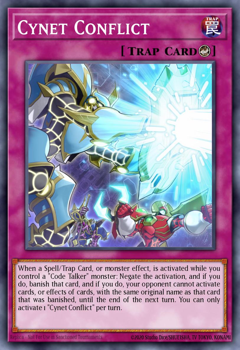 Cynet Conflict Yu-Gi-Oh card