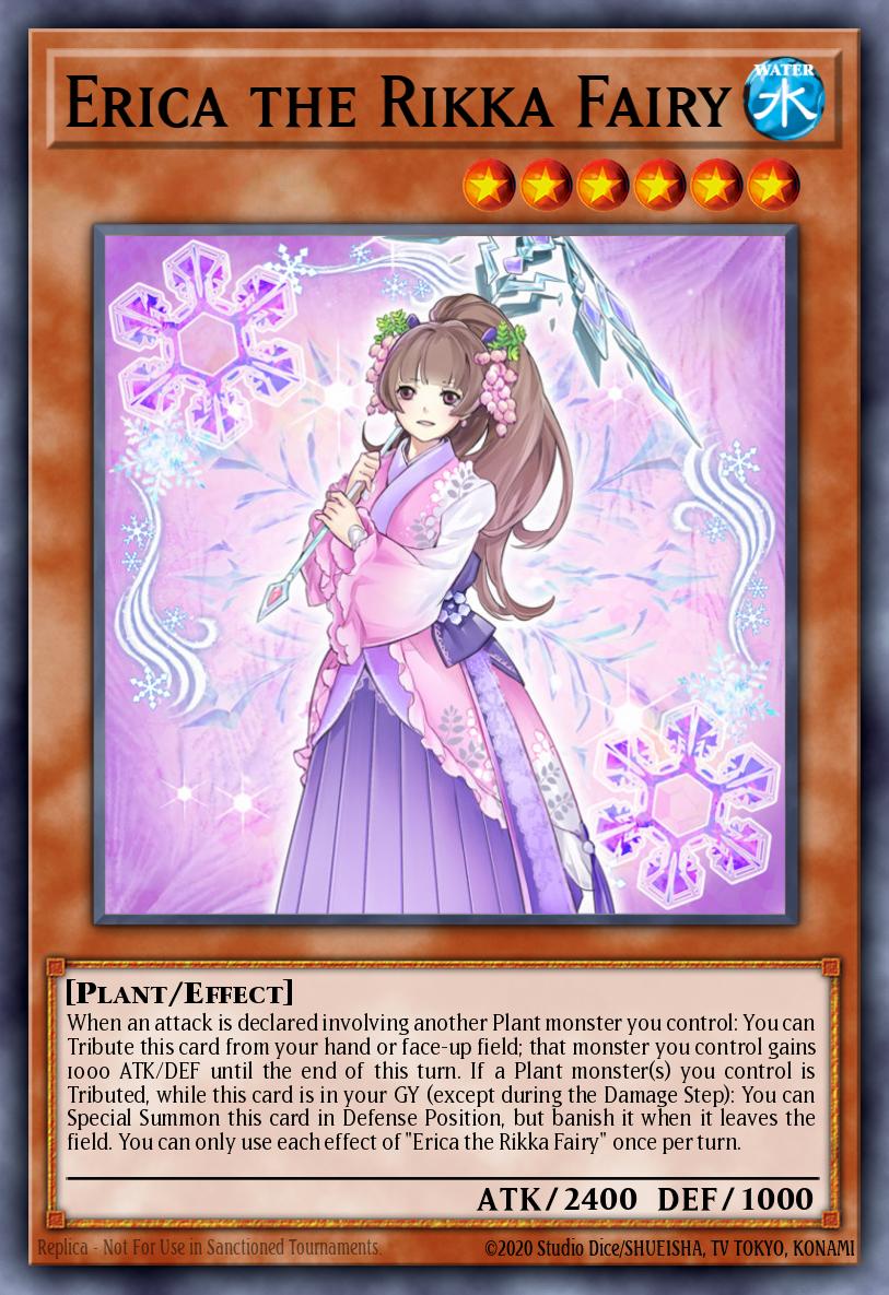 Erica the Rikka Fairy Yu-Gi-Oh card