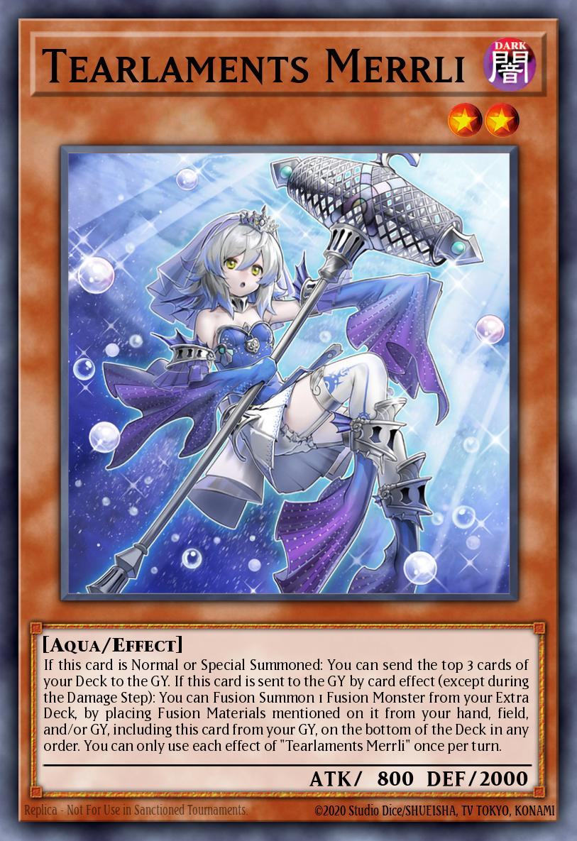 Tearlaments Merrli Yu-Gi-Oh card