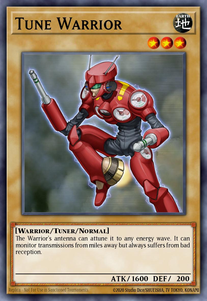 Tune Warrior Yu-Gi-Oh card
