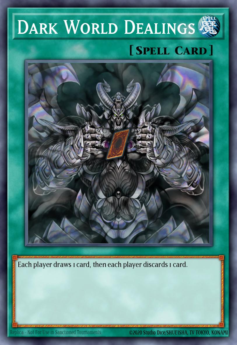 Dark World Dealings Yu-Gi-Oh card