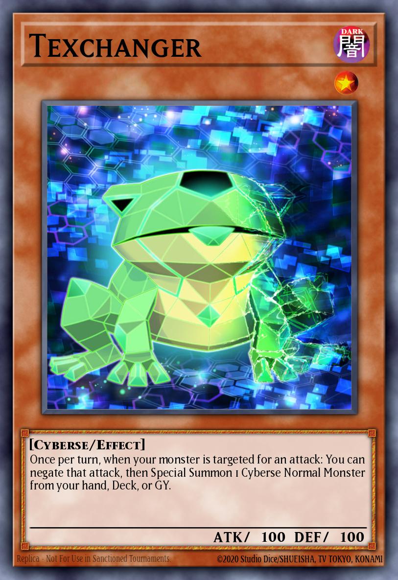 Texchanger Yu-Gi-Oh card