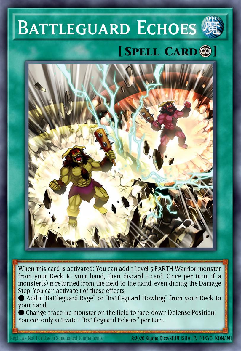 Battleguard Echoes Yu-Gi-Oh card