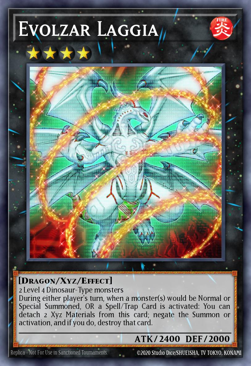 Evolzar Laggia Yu-Gi-Oh card