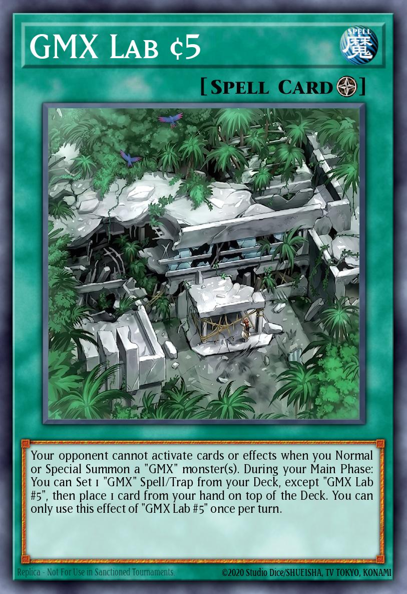 GMX Lab #5 Yu-Gi-Oh card