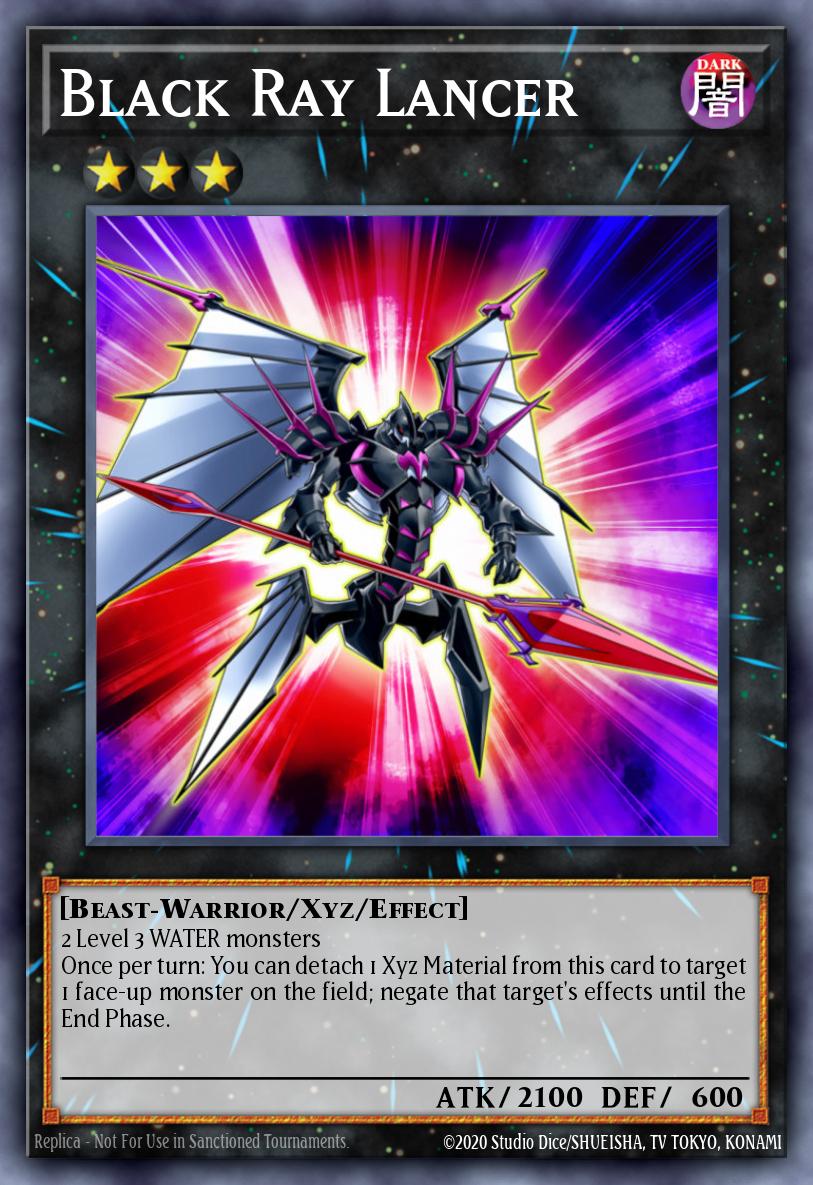 Black Ray Lancer Yu-Gi-Oh card