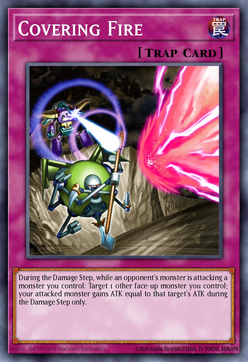 Covering Fire Yu-Gi-Oh card