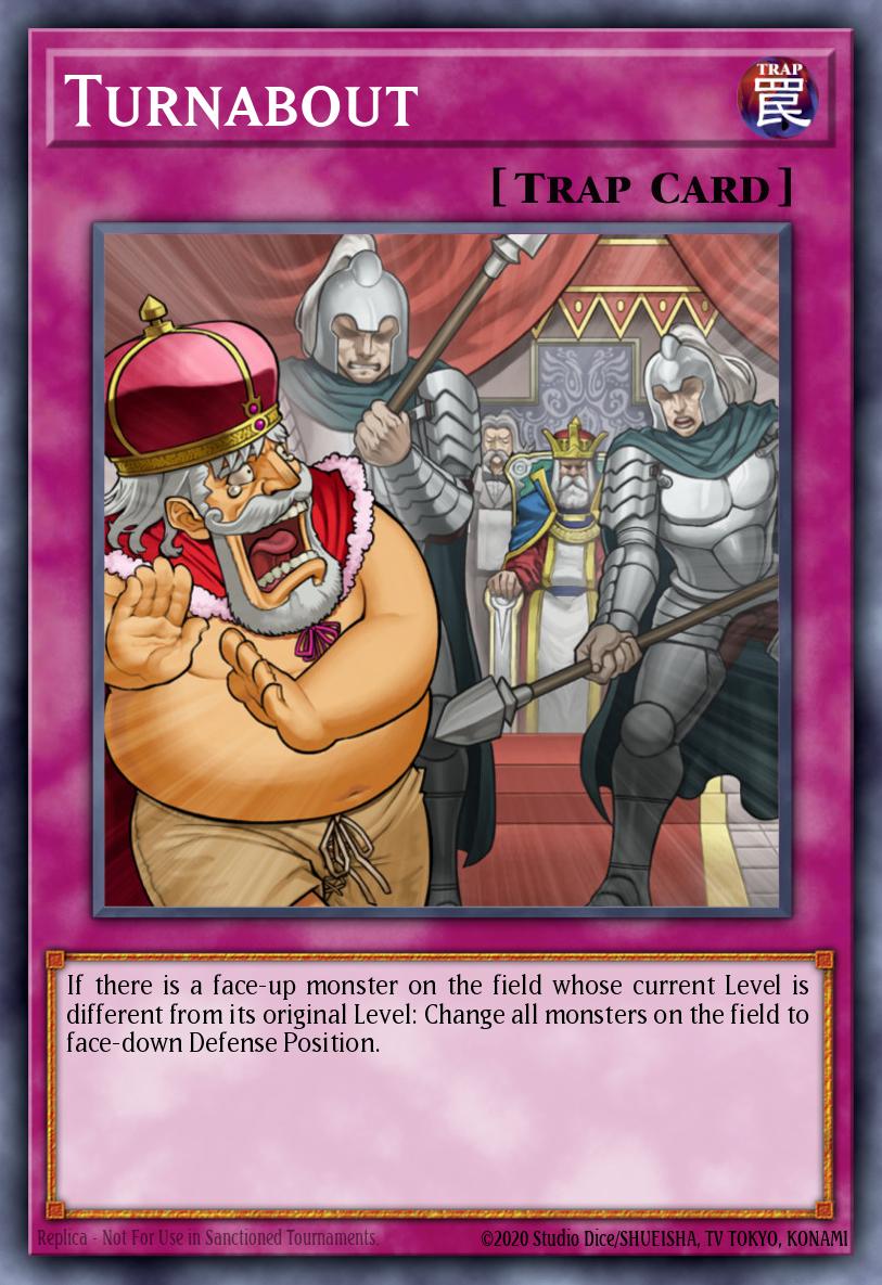 Turnabout Yu-Gi-Oh card
